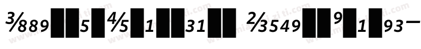 WhitneySmallcaps MediumItalic字体转换